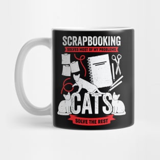 Scrapbooking Scrapbook Scrapbooker Cat Lover Gift Mug